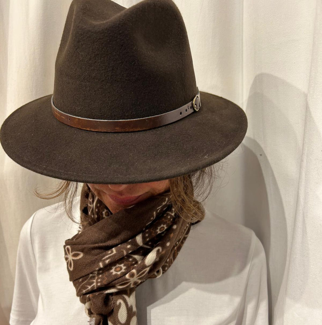 Parisian Fedora Hat Chocolate