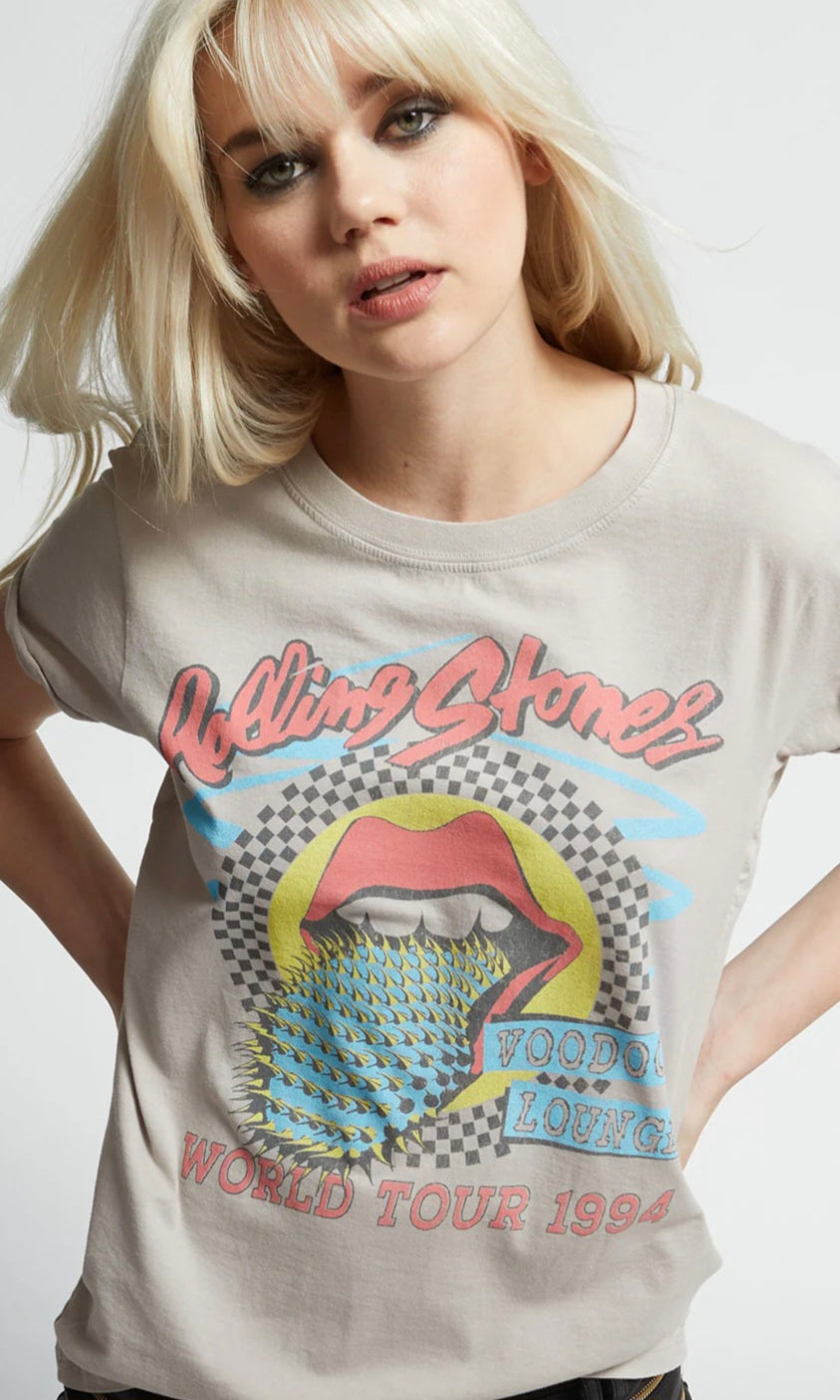 RECYCLED KARMA The Rolling Stone Voodoo Lounge Vintage Concert Tee