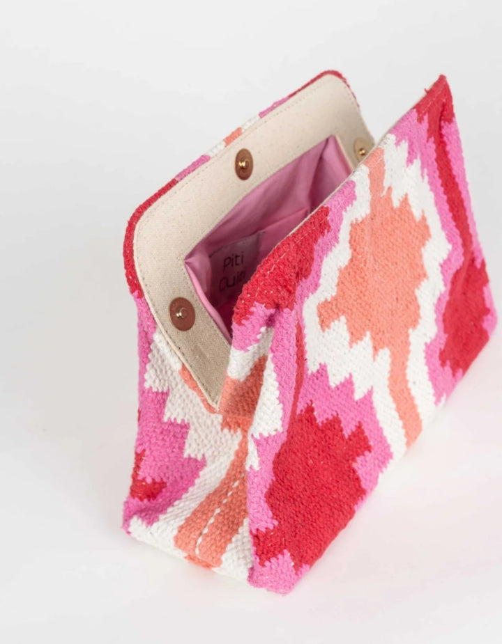 PITI CUITI CLUTCH MULTICOLOR PINK