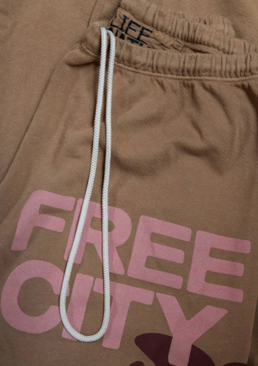 FREECITY sweatpant - Bronzer