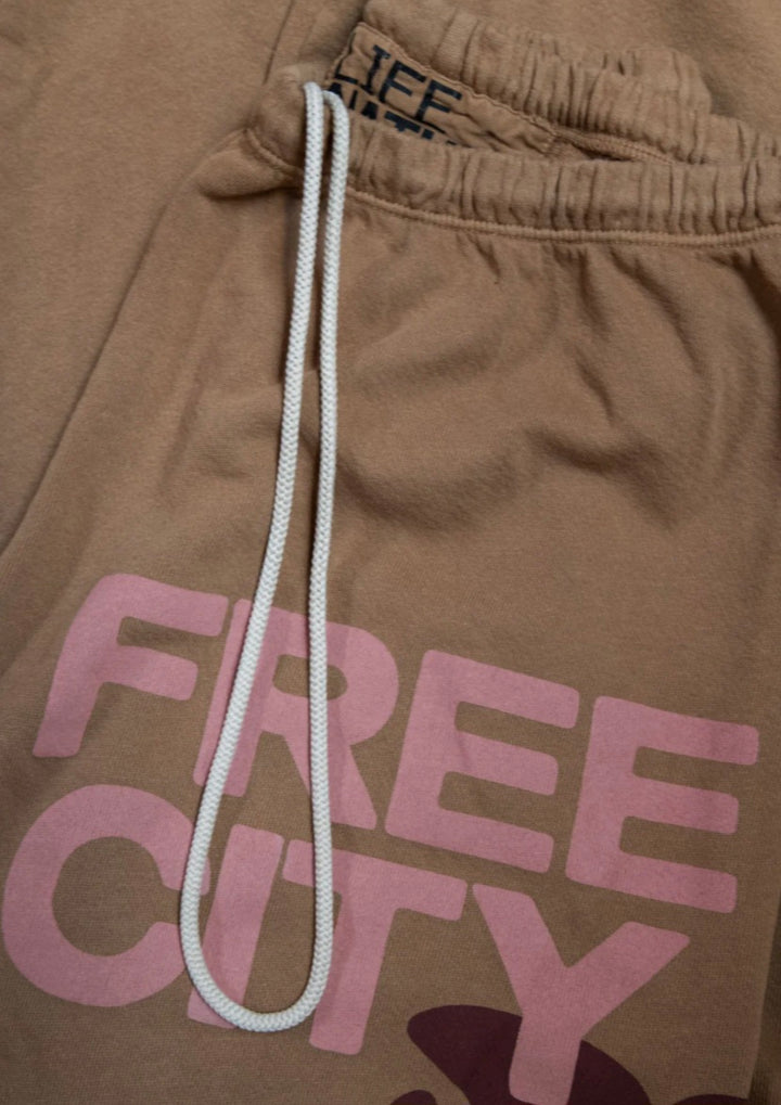 FREECITY sweatpant - Bronzer