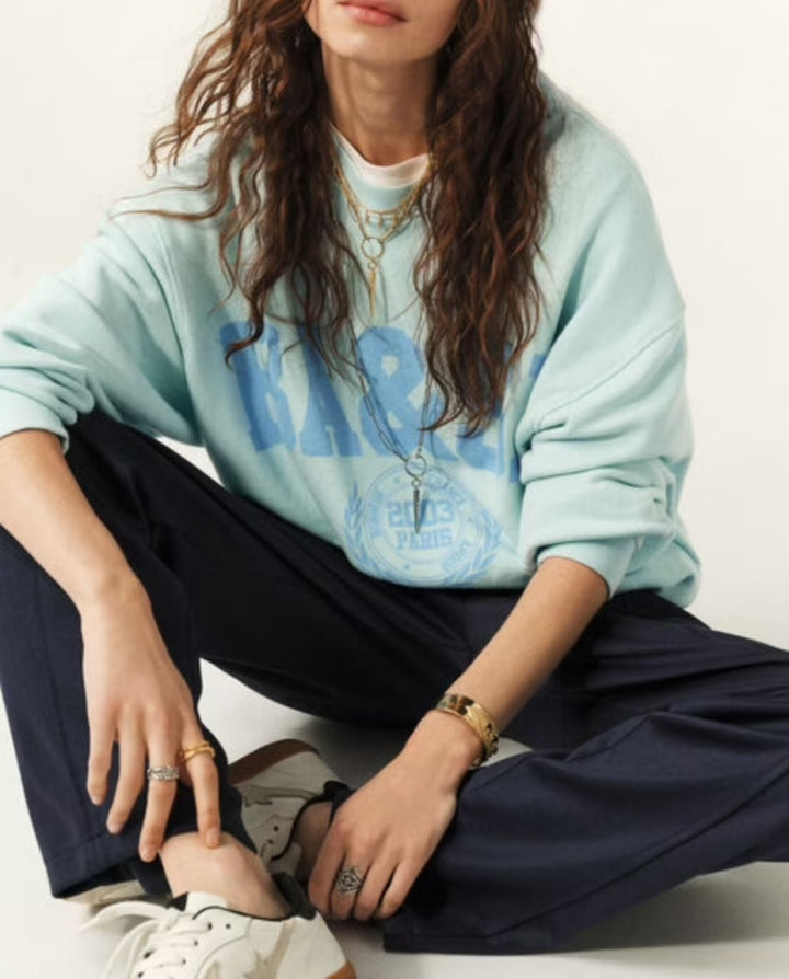 BA&SH BENJAMIN sweatshirt Light Blue