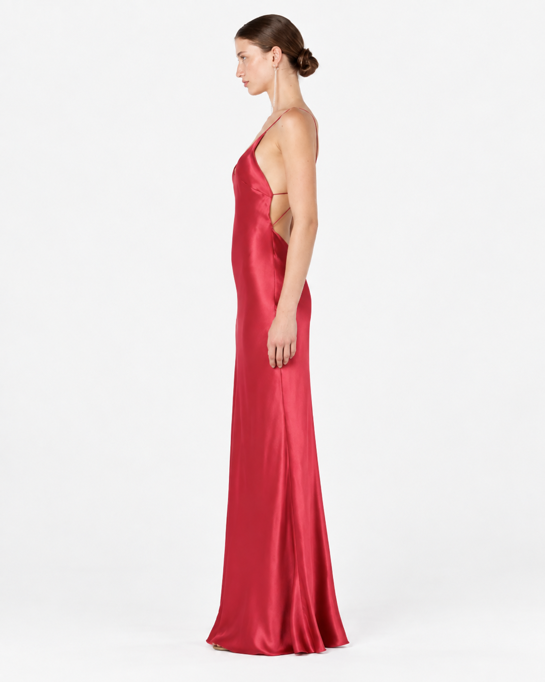 BEC + BRIDGE Florence Dress Pomegrante