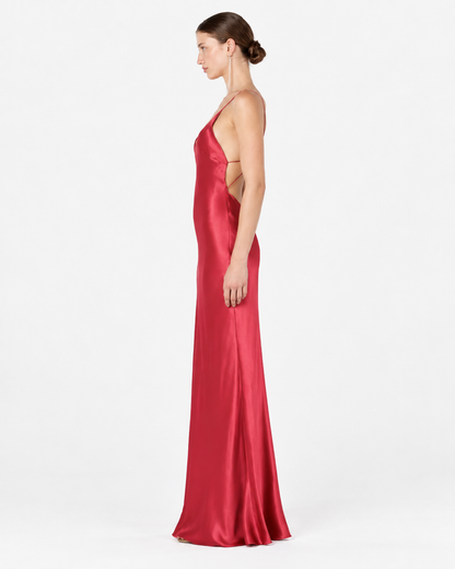 BEC + BRIDGE Florence Dress Pomegrante