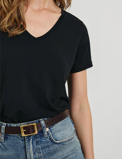 RAILS Classic v neck t-shirt Black