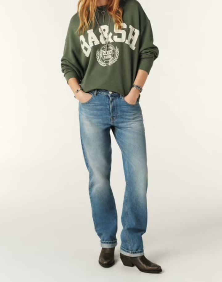 BA&SH BENJAMIN sweatshirt Khaki