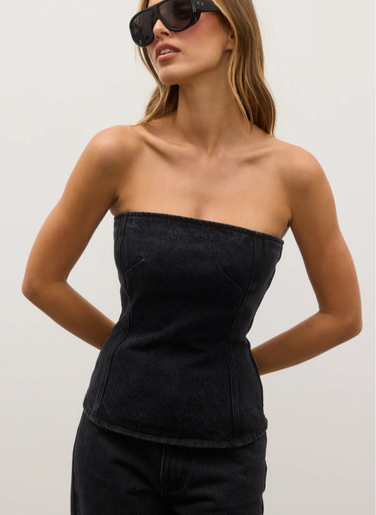 BAYSE AMIRI CORSET - BACKSTAGE BLACK