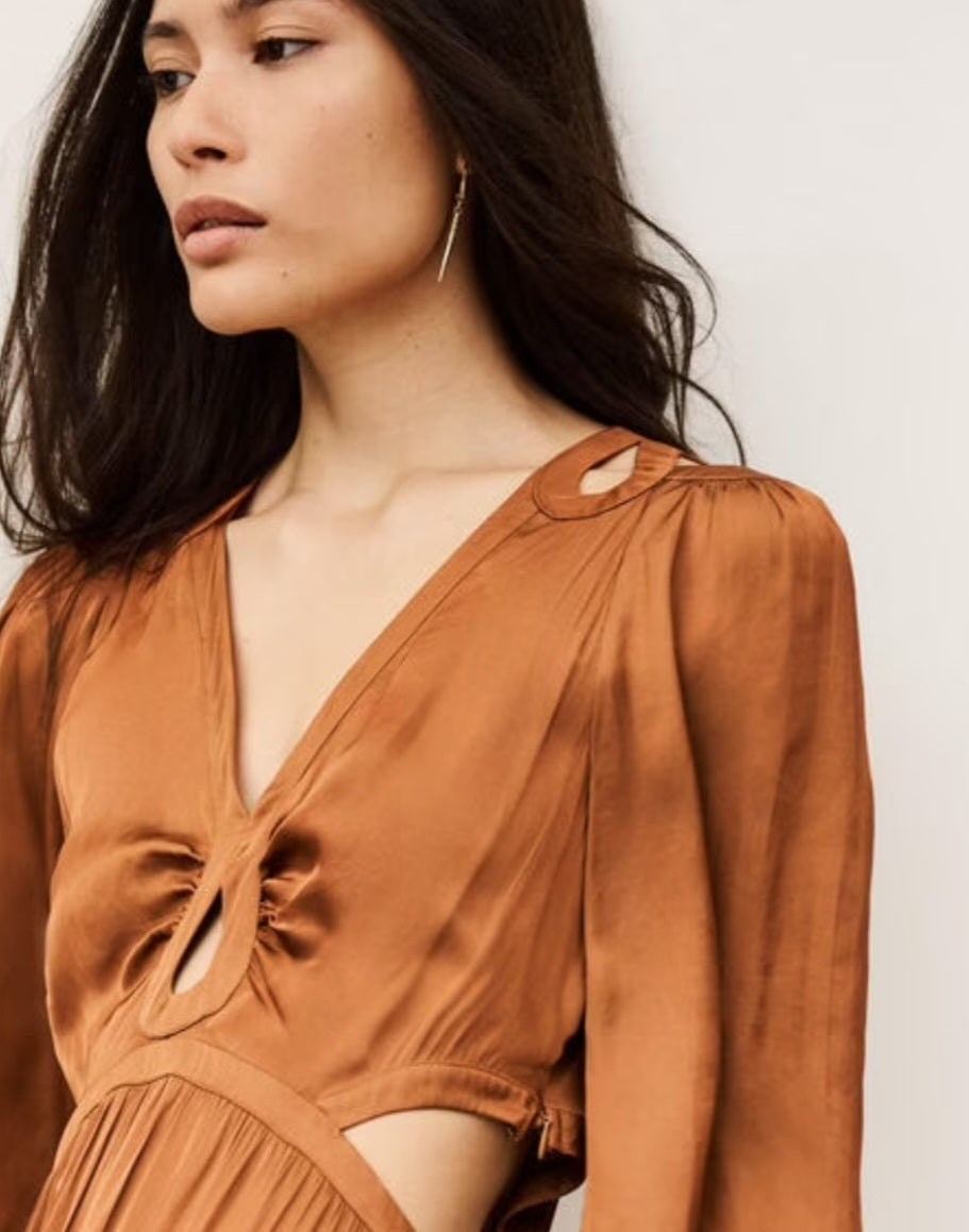 BA&SH CYLMA maxi dress