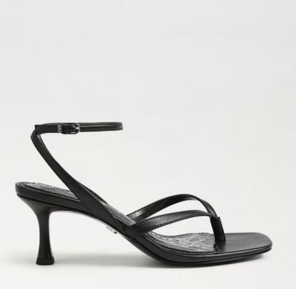 SAM EDELMAN Pax Heel Sandal Black