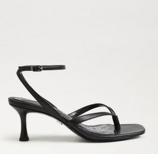 SAM EDELMAN Pax Heel Sandal Black