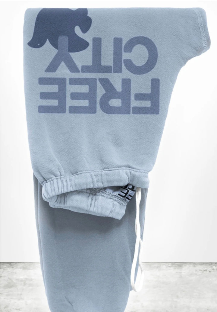 FREECITY sweatpant - ice blue