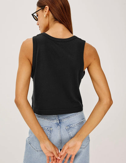 RAILS Boxy Tank Black