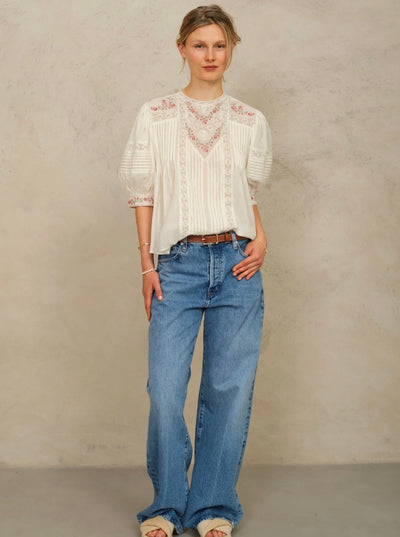 MABE Fleur Short Sleeve Top