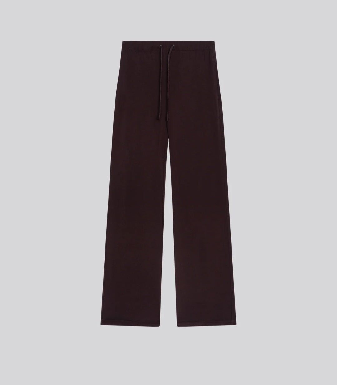 MAJESTIC FILATURES Viscose/Elastane Trousers Coffe