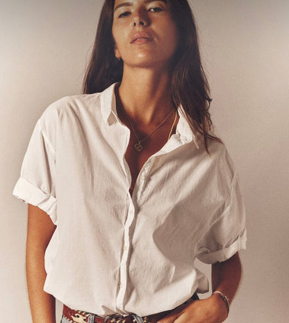 XIRENA Channing Shirt In White