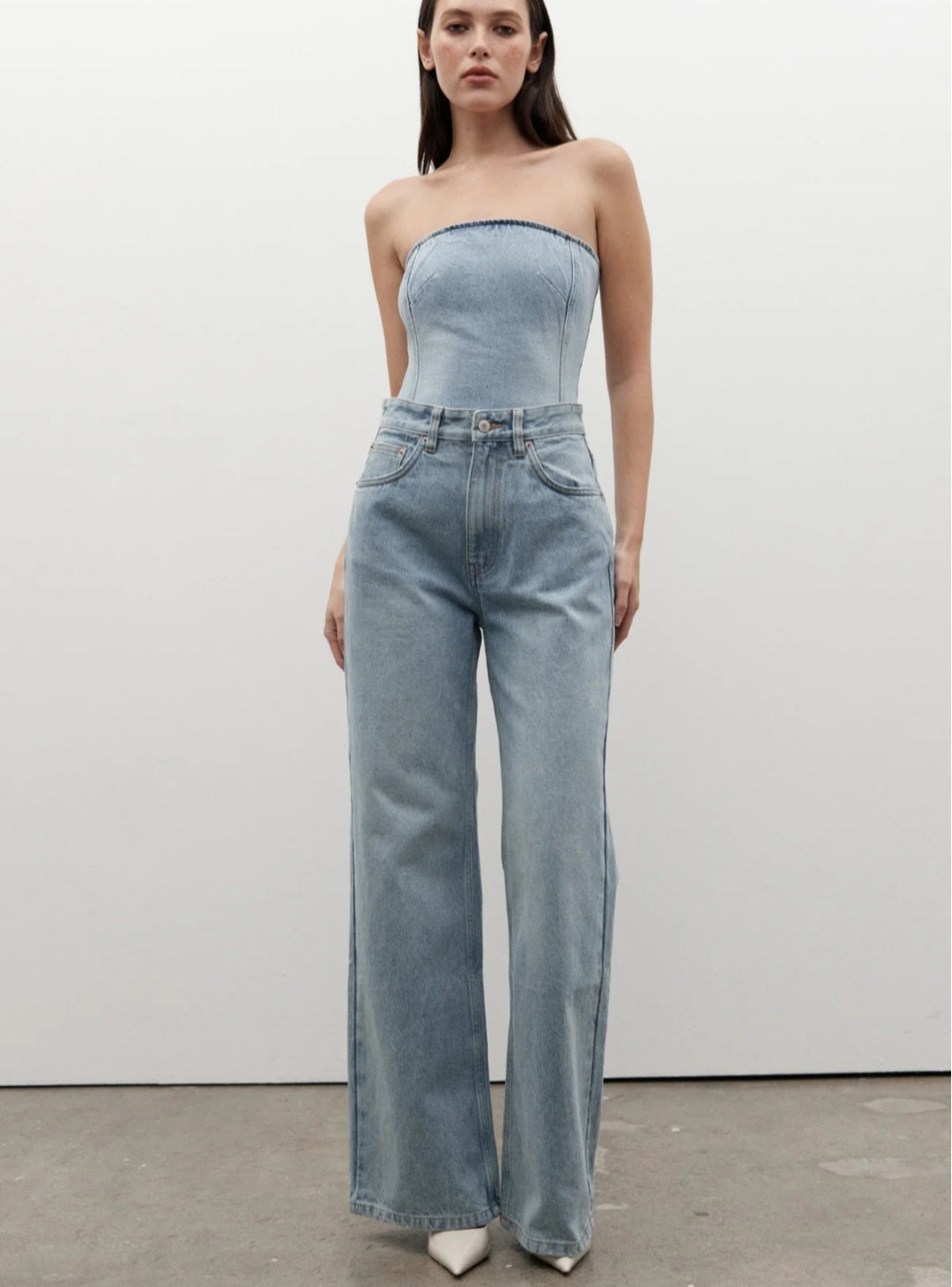 BAYSE AMIRI CORSET - OAKLAND BLUE