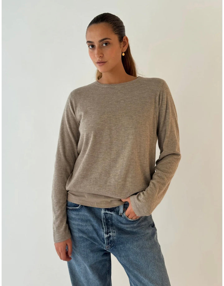 MAJESTIC FILATURES round neck sweater Cord