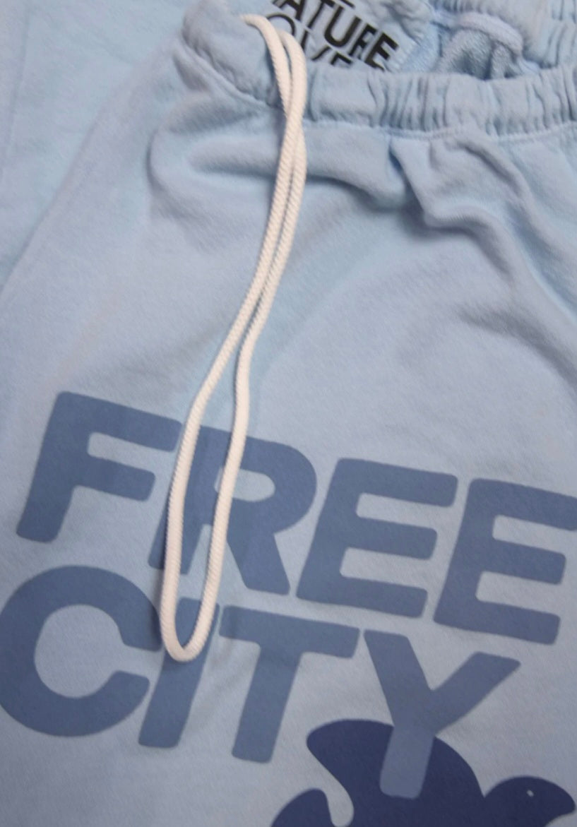 FREECITY sweatpant - ice blue