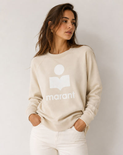 ISABEL MARANT MILLYNY SWEATSHIRT light yellow
