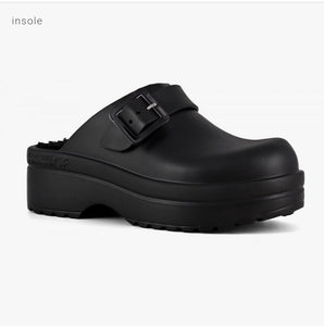 COLORS OF CALIFORNIA Clog Teddy In Black