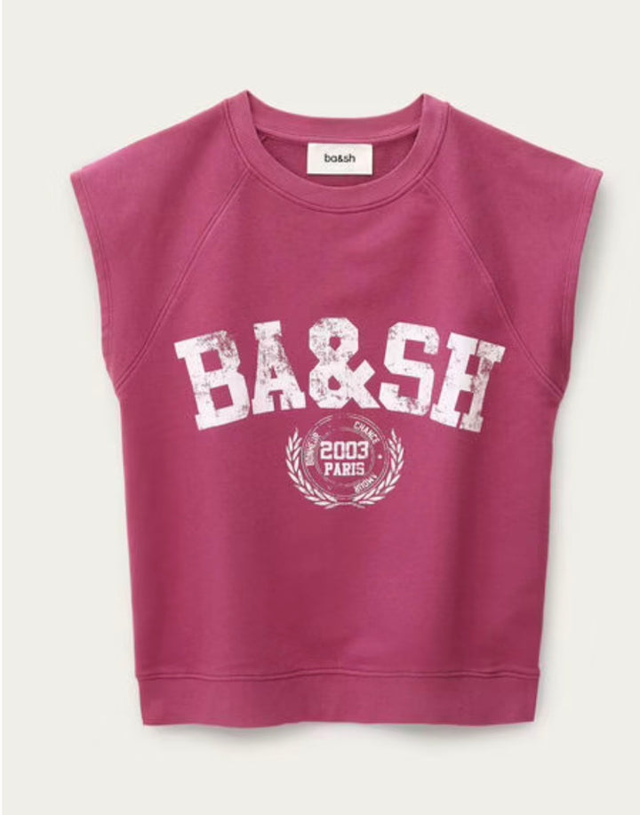 BA&SH Beata Sweat Pink