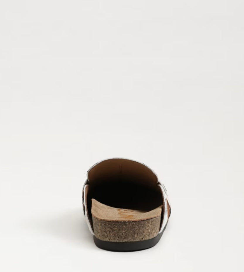 SAM EDELMAN Astrid Mule Cow Print Calf Hair