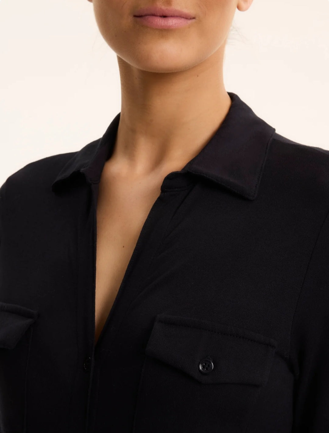 MAJESTIC FILATURES Anna Shirt Black