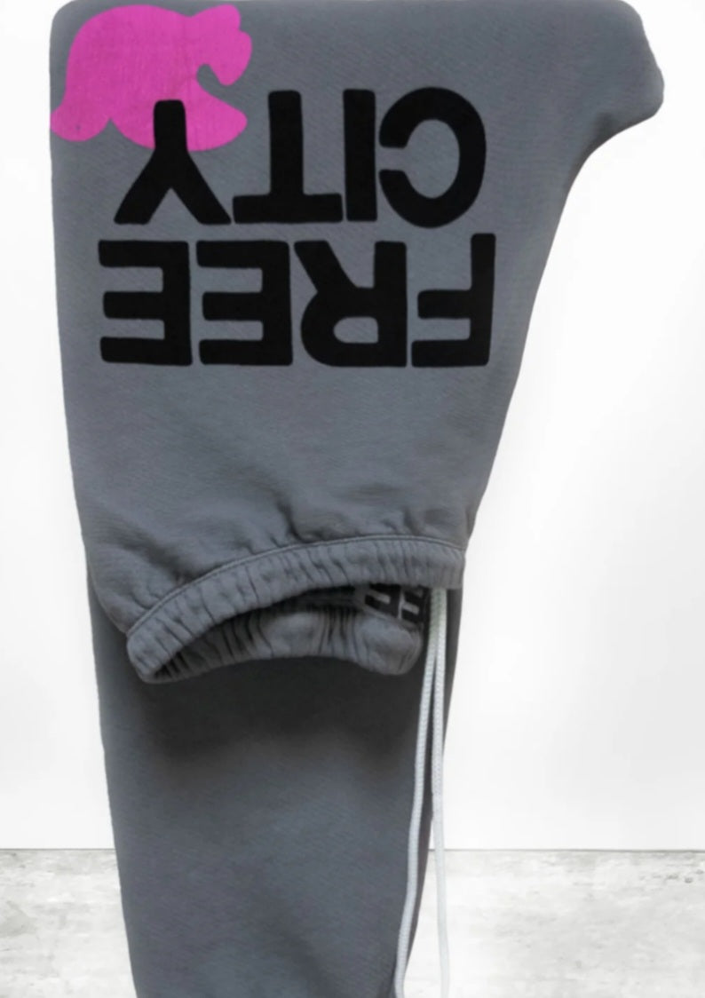 FREECITY sweatpant - grayart