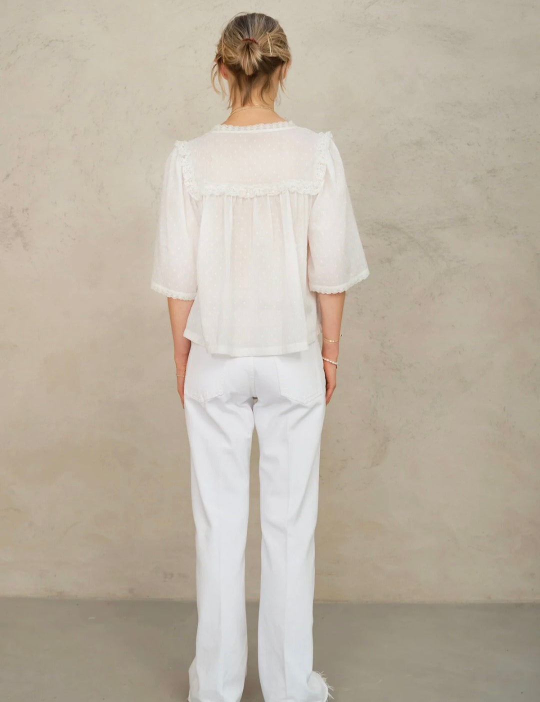MABE Brea Frill Top