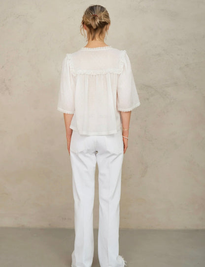 MABE Brea Frill Top