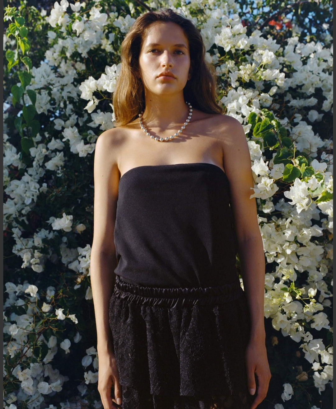 KIANNE Lace Skirt Black