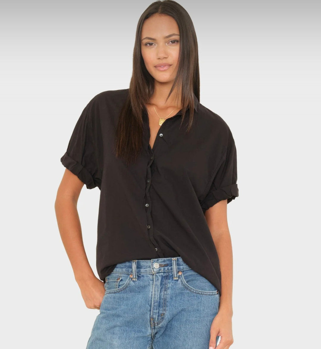 XIRENA Channing Shirt In Black