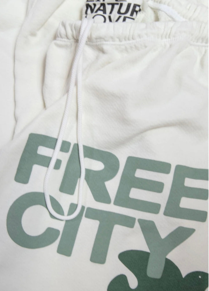 FREECITY sweatpant - creamy cactus