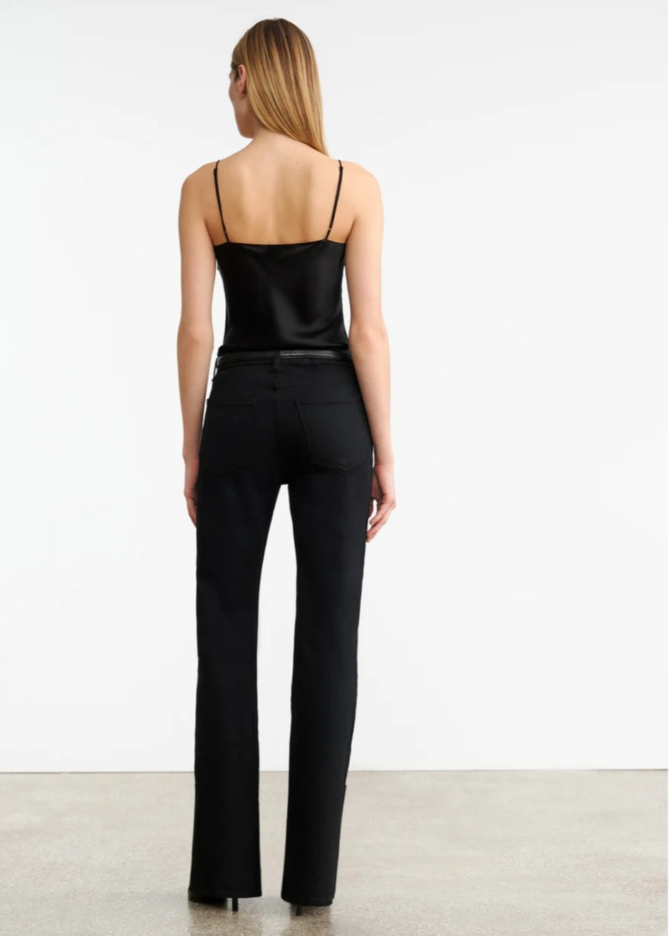 NILI LOTAN Isabella Silk Cami In Black