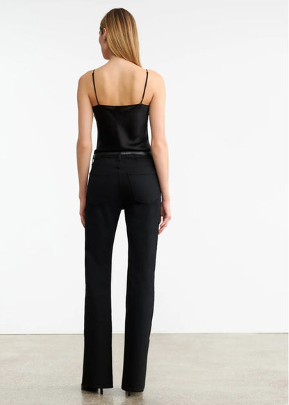 NILI LOTAN Isabella Silk Cami In Black