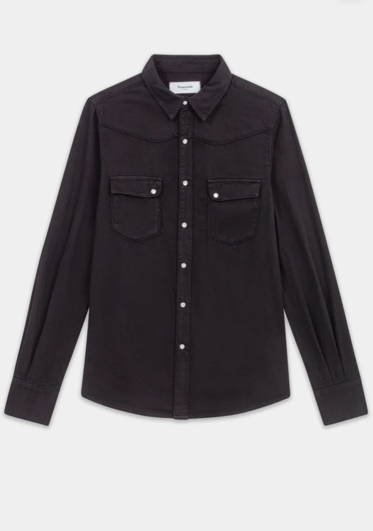 Acquaverde Clyde Shirt In Black