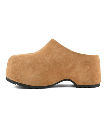 COLORS OF CALIFORNIA SIERRA
Suede leather clog Tan