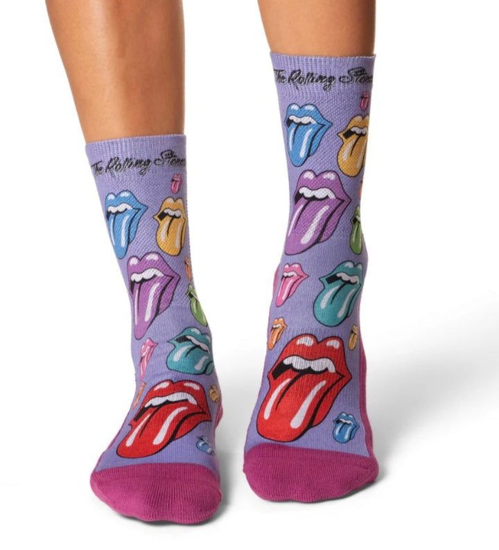 GLS Rolling Stones Socks Rainbow