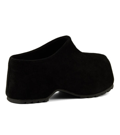 COLORS OF CALIFORNIA SIERRA
Suede leather clog Black