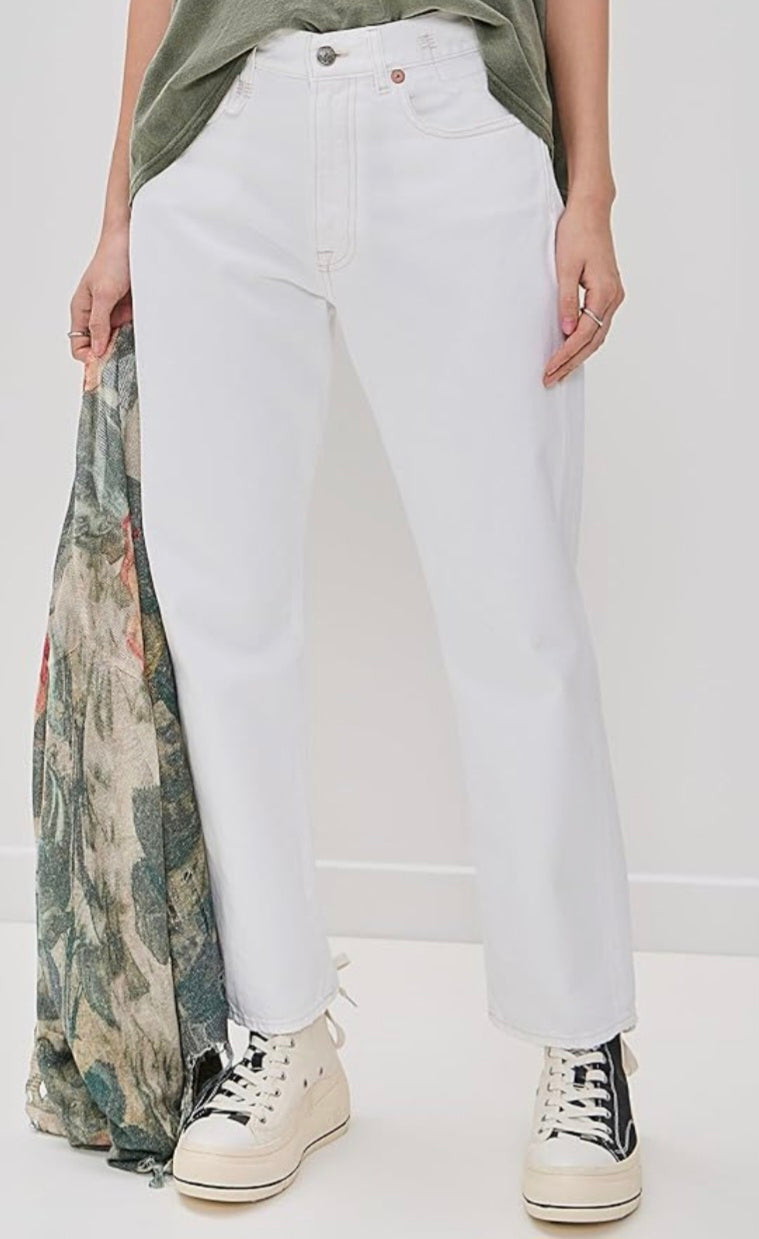 R13 BOYFRIEND JEAN Aerin White