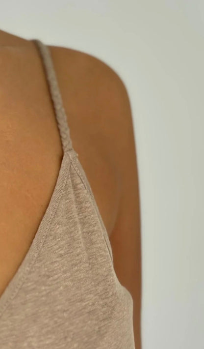 MAJESTIC FILATURES Tank Top Dress Desert