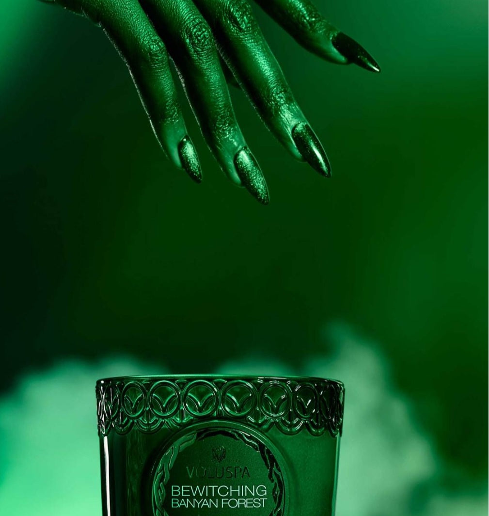 VOLUSPA X WICKED Limited Edition Bewitching Banyan Forest Boxed Candle