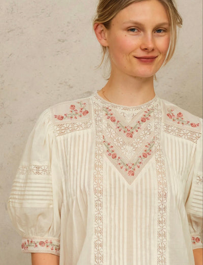 MABE Fleur Short Sleeve Top