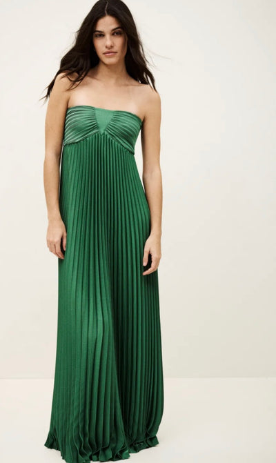 BA&SH Willow Dress Green
