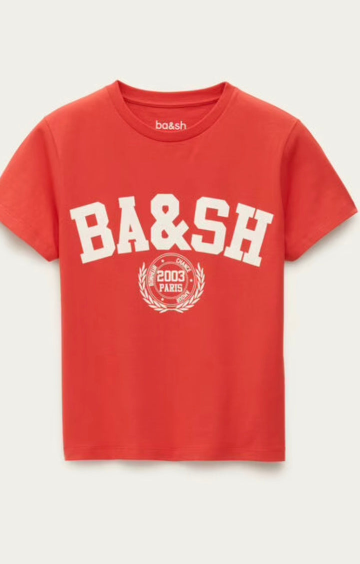 BA&SH Ioni Tee Red