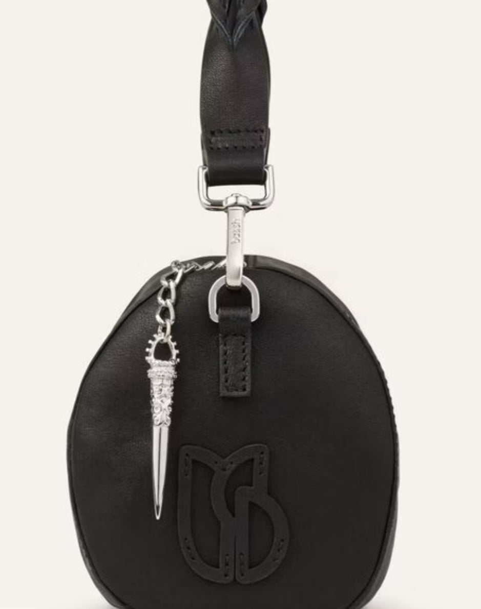 BA&SH BENI BAG Black Leather