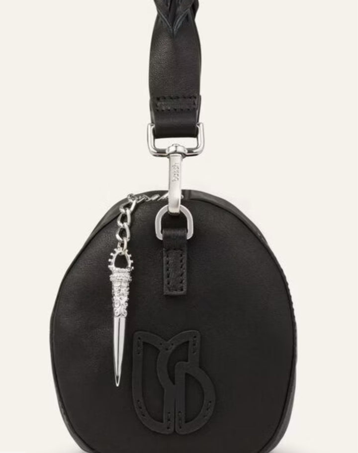 BA&SH BENI BAG Black Leather