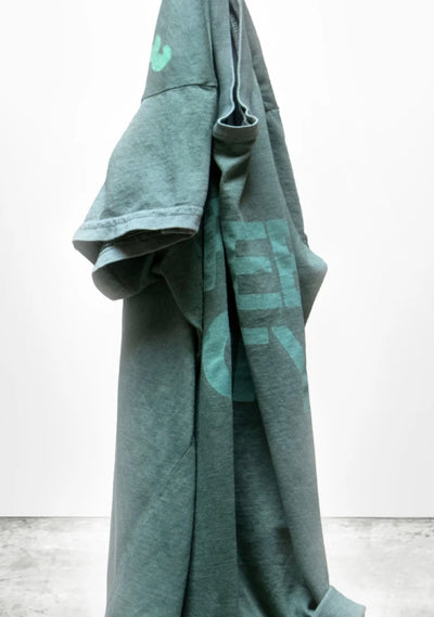 FREECITY SUPERVINTAGE shortsleeve tee - eatgreen powder