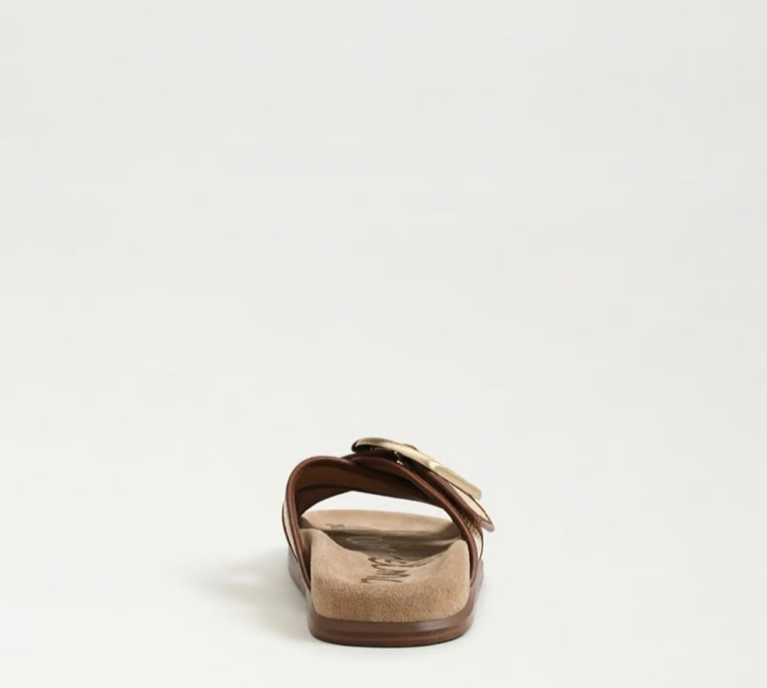 SAM EDELMAN Darla Multi Buckle Slide Sandal