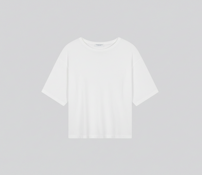 MAJESTIC FILATURES Oversized Tee White